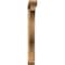 Ekena Millwork Funston Slat Smooth Bracket w/ Offset Brace, Western Red Cedar, 5 1/2"W x 48"D x 48"H BKT0604X48X48FST06SWR - alternate 2